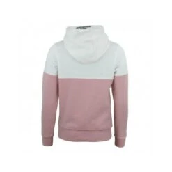 Dames Fleece Sweater Met Capuchon Peak Mountain Acarlo -Dames Sportkleding Winkel peak mountain acarlo xh blanc rose 2
