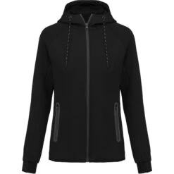 Jas Proact Capuche Femme 5 Jas Proact Capuche Femme -Dames Sportkleding Winkel ps pa359 black