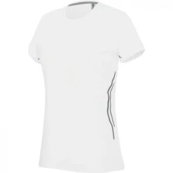 Bi-materiaal T-shirt Voor Dames Proact Sport