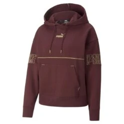 Dames Sweatshirt Met Capuchon Puma Power Deco Glam FL