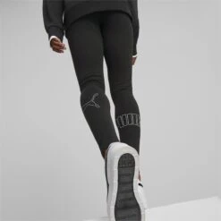 Legging 7/8 Hoge Taille Vrouwen Puma Power Colorblock -Dames Sportkleding Winkel puma 673641 01 3