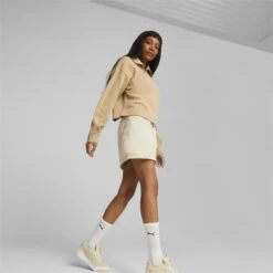 Dames Sweatshirt Met Hoge Hals Puma Her HZ TR -Dames Sportkleding Winkel puma 676005 84 6