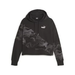 Dames Hoodie Puma Power Cat Marbleized
