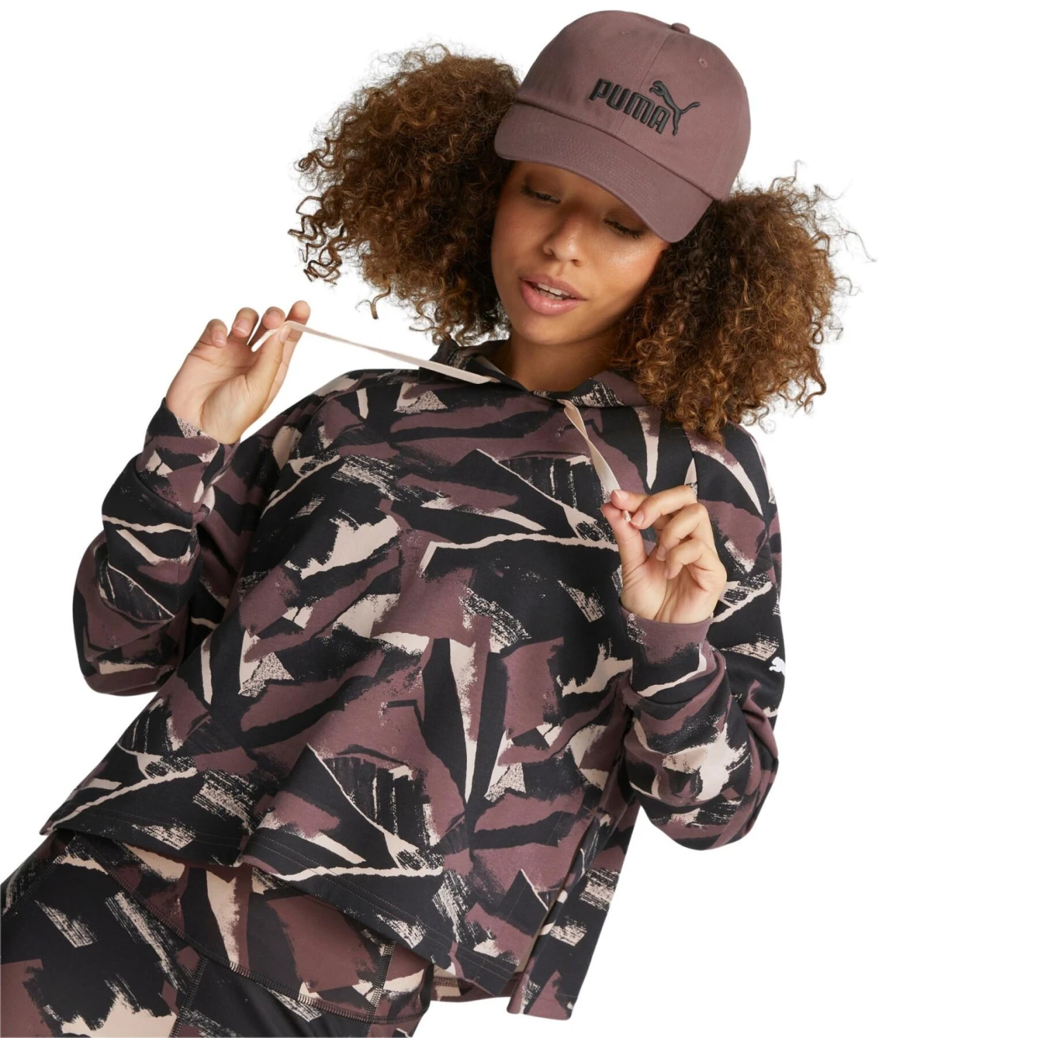 Dames Sweatshirt Met Capuchon Puma Modern Sports AOP 5 Dames Sweatshirt Met Capuchon Puma Modern Sports AOP - Afbeelding 3