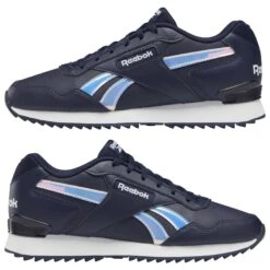 Damestrainers Reebok Glide Ripple Clip -Dames Sportkleding Winkel reebok gv7053 9 footwear photography mirrored pair view white 000
