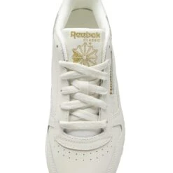 Leren Sportschoenen Voor Dames Reebok Classic 17 Leren Sportschoenen Voor Dames Reebok Classic -Dames Sportkleding Winkel reebok gx9416 8 footwear photography detail view 2 white 000