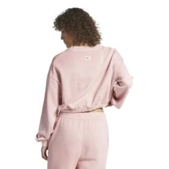 Dames Sweatshirt Reebok Classics Natural Dye -Dames Sportkleding Winkel reebok hy2707 3 apparel on model back view white