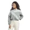 Dames Trainingsjas Reebok Classics Franchise -Dames Sportkleding Winkel reebok ic0189 3 apparel on model standard view white