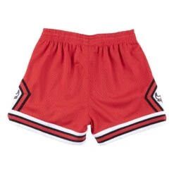 Mitchell & Ness Dames Shorts Chicago Bulls Jump Shot -Dames Sportkleding Winkel shorel18123 cbured1 2