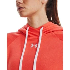 Sweatshirt Dames Fleece Hoodie Under Armour Rival HB -Dames Sportkleding Winkel under armour 1356317 877 5