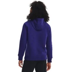 Sweatshirt Dames Fleece Hoodie Under Armour Rival Logo -Dames Sportkleding Winkel under armour 1356318 468 1